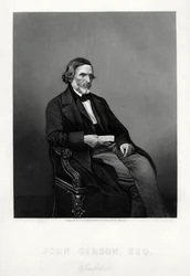 John Gibson, 1790-1866, Britse beeldhouwer, ca. 1880