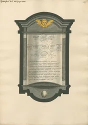 Gedenkteken voor Honoria Cason, Nathaniel, Thomas, Hannah en Honoria White uit de kerk van Greenford