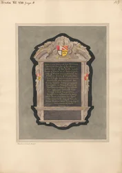 Gedenkteken voor Sir William Herbert uit Hendon Church
