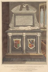 Graf van Lady Elizabeth Berkeley uit Cranford Church