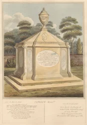 Graf van mevrouw Elizabeth Stafford Hilliard, Elizabeth Grosier, Gregory Grosier en William Grosier