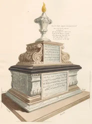 Graf van de familie Watts, uit de West Ham kerk