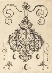 Bandwerk Hanger met Twee Adelaars als Oorbellen Links en Rechts