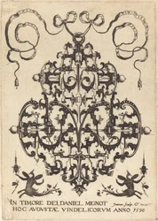 Titelpagina: Grote Hanger, Twee Gevleugelde Denkbeeldige Figuren Onder