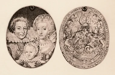 Frederik van Bohemen, Elizabeth Stuart en hun zoon, Frederik Hendrik