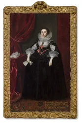Portret van Elizabeth Cavendish, 1624