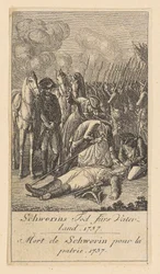 Blad 5 van de „Brandenburgse oorlogstaferelen“