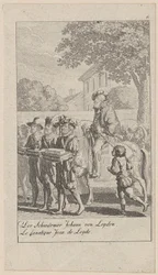Blad 6 uit de reeks „Middeleeuwse en moderne geschiedenis”