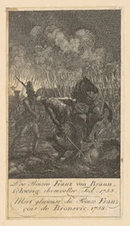 Blad 7 van ‘Brandenburgse oorlogstaferelen’