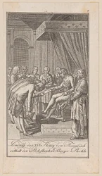Blad 7 uit "Voorstellingen uit de moderne geschiedenis"