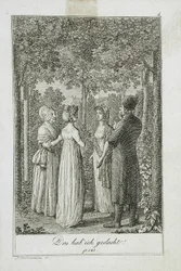 Illustratie voor Beckers zakboek voor 1799