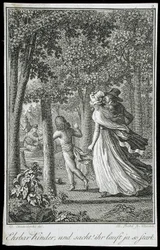 Illustraties voor „Beckers almanak voor 1798“