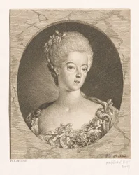 Portret van Wilhelmina van Pruisen