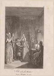 Scène vóór de bruiloft