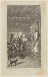 Titelgravure voor "Heinrich Stillings jeugd"