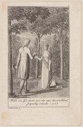 De dochter van de dominee ontmoet de nieuwe landeigenaar, blad 2 van de aflevering „De roeping naar de stad“