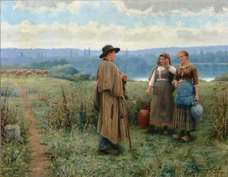 Een lui moment 1890