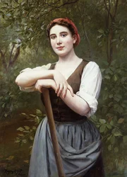 Boerenmeisje, 1889