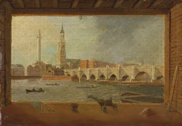 Een uitzicht op London Bridge