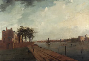 Lambeth Palace vanaf Millbank