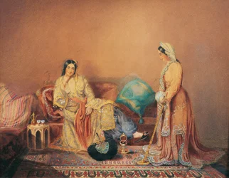Phanariotische dames (Griekse koopmansbevolking in de wijk Phanar van Constantinopel)