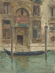 Portaal van een Venetiaans Paleis, 1839-1911