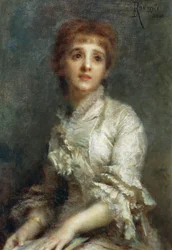 Portret van mevrouw Pisani Dossi