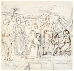 Christus zegent de kleine kinderen