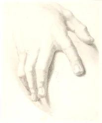 Studie van een hand