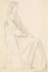 Portret van Elizabeth Siddal