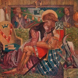 De bruiloft van St. George en Prinses Sabra, 1857