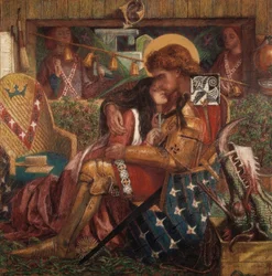 De bruiloft van de Heilige Joris met prinses Sabra