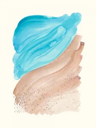 Aqua Sand Swirl