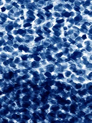 Indigo abstract patroon