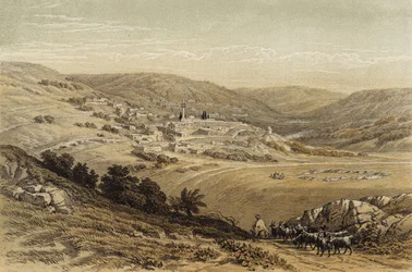 Algemeen uitzicht op Nazareth