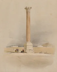 Pompeiuszuil, Alexandrië
