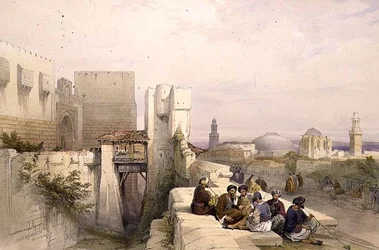 De Citadel van Jeruzalem, 19 april 1841, plaat 24 uit Deel I van 