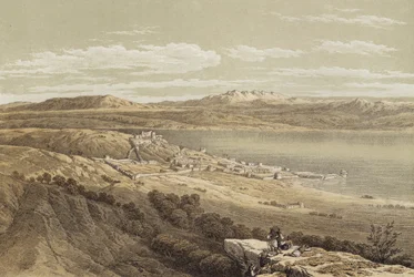 Tiberias richting Hermon