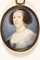 Onafgewerkt portret van een dame