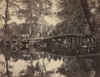 Militaire Brug over de Chickahominy, Virginia