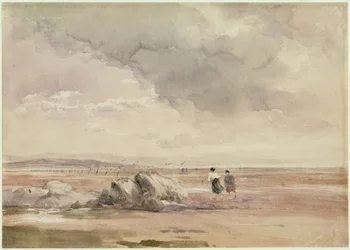 Op Lancaster Sands, Eb, c.1840-47
