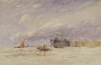 Aan de Medway, c.1845-50