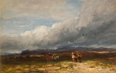 De turfverzamelaars, 1850