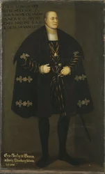Portret van hertog Erik I van Brunswijk-Lüneburg (1470-1540), prins van Calenberg-Göttingen