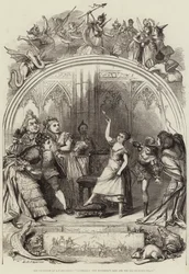 De Pantomime in Covent-Garden, Assepoester, het Bal van de Vlinders en het Feest van de Sprinkhanen