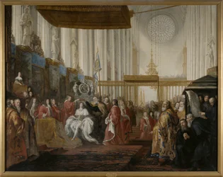 De kroning van Karel XI
