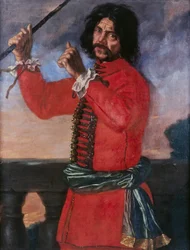 Portret, man