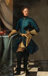 Portret van Koning Karel XII van Zweden