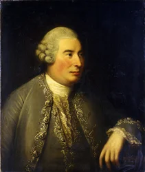 Portret van David Hume