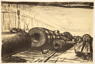 Enkele grote kanonnen, illustratie uit 